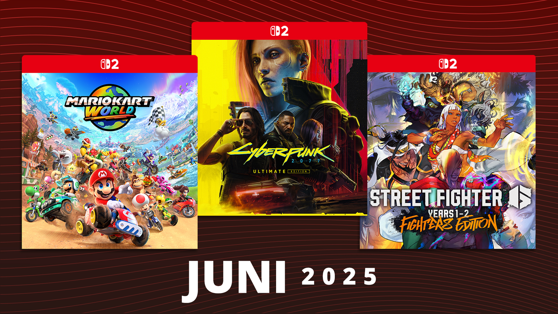 Nieuwe Nintendo Switch 2-games – Juni 2025