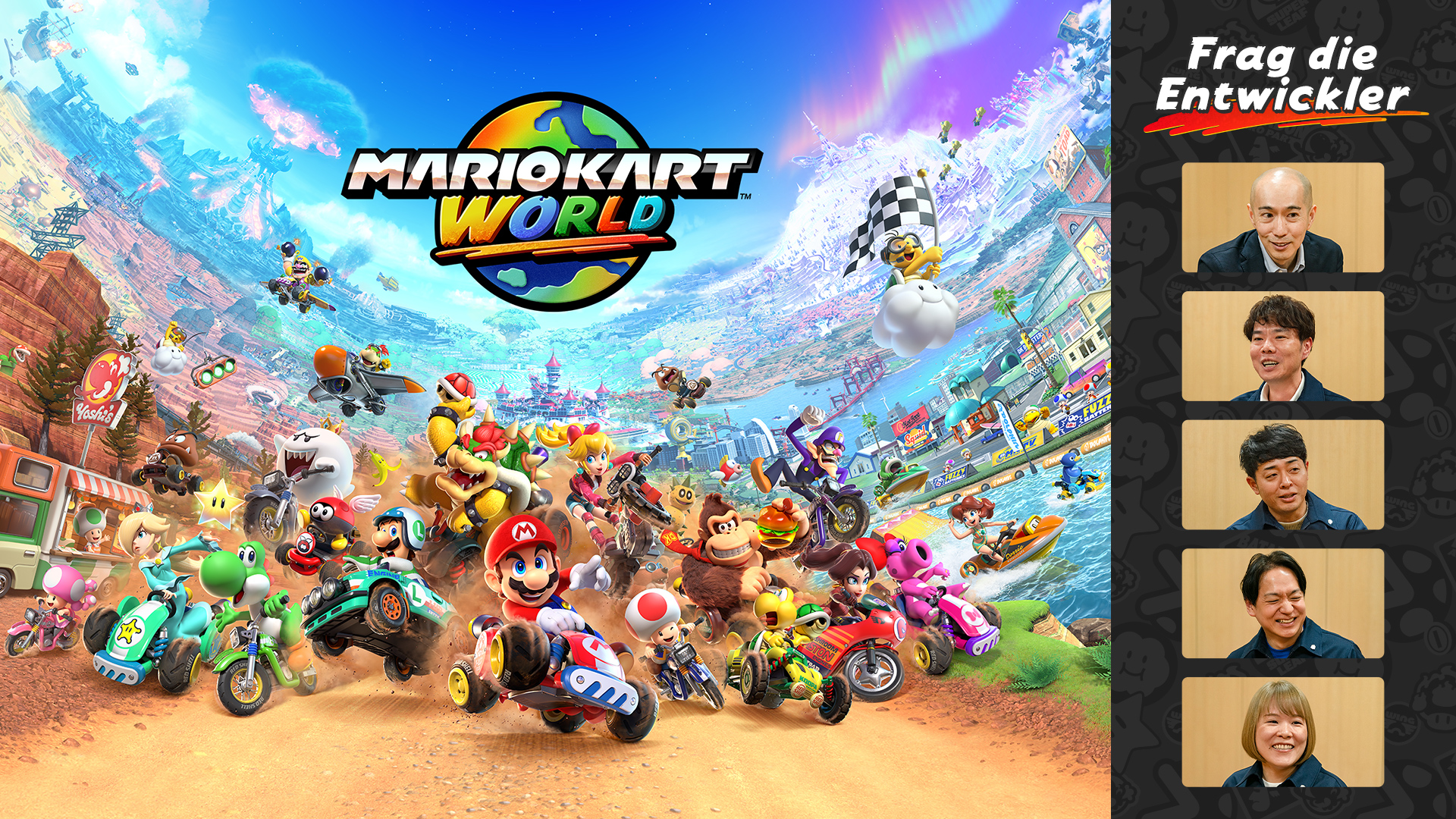 Frag die Entwickler, Teil 18: Mario Kart World – Kapitel 1